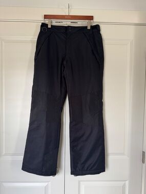 Wind River Snow Pants, Winter Clothes, Black Ski Bottoms, Fleece Lined warm